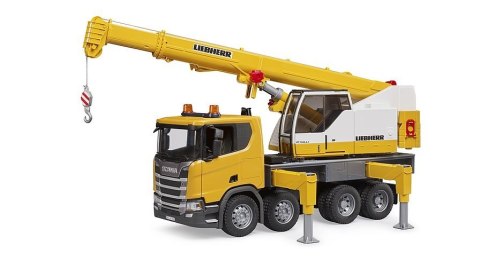 Pojazd Scania Super 560R Ciężarówka z dźwigiem Pojazd Scania Super 560R Ciężarówka z dźwigiem