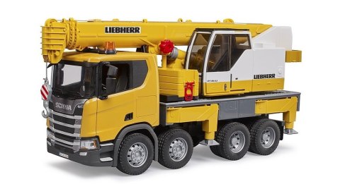 Pojazd Scania Super 560R Ciężarówka z dźwigiem Pojazd Scania Super 560R Ciężarówka z dźwigiem