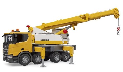 Pojazd Scania Super 560R Ciężarówka z dźwigiem Pojazd Scania Super 560R Ciężarówka z dźwigiem
