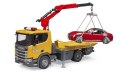 Pojazdy Scania Super 560R Laweta pomocy drogowej i Roadster Pojazdy Scania Super 560R Laweta pomocy drogowej i Roadster