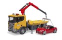 Pojazdy Scania Super 560R Laweta pomocy drogowej i Roadster Pojazdy Scania Super 560R Laweta pomocy drogowej i Roadster