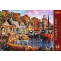 Puzzle 1000 elementów Premium Plus Nadmorski zakątek Puzzle 1000 elementów Premium Plus Nadmorski zakątek