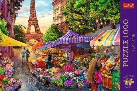 Puzzle 1000 elementów Premium Plus Quality Targ kwiatowy, Paryż Puzzle 1000 elementów Premium Plus Quality Targ kwiatowy, Paryż
