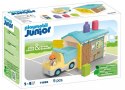 Zestaw z figurką Junior 71686 Ciężarówka z garażem z funkcją sortera Zestaw z figurką Junior 71686 Ciężarówka z garażem z funkcją sortera