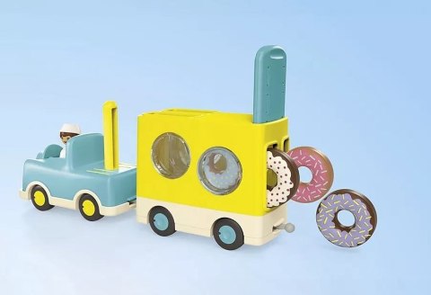 Zestaw z figurkami Junior 71702 Szalony Donut Truck z funkcją układania i sortowania Zestaw z figurkami Junior 71702 Szalony Donut Truck z funkcją układania i sortowania