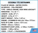 Klocki Cessna 172 Skyhawk 162 klocki Klocki Cessna 172 Skyhawk 162 klocki