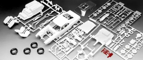 Model plastikowy 70 Shelby Mustang GT500 1/25 Model plastikowy 70 Shelby Mustang GT500 1/25