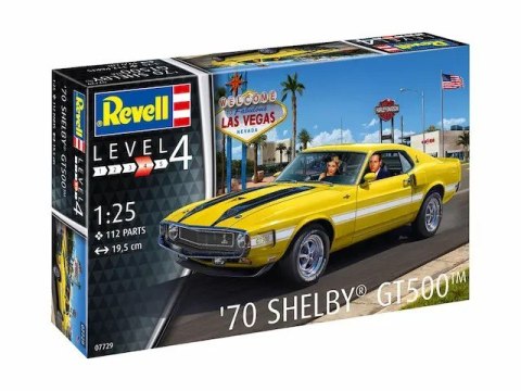 Model plastikowy 70 Shelby Mustang GT500 1/25 Model plastikowy 70 Shelby Mustang GT500 1/25