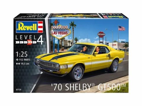 Model plastikowy 70 Shelby Mustang GT500 1/25 Model plastikowy 70 Shelby Mustang GT500 1/25