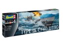 Model plastikowy German Submarine T.IX C/40 1/144 Model plastikowy German Submarine T.IX C/40 1/144