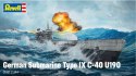 Model plastikowy German Submarine T.IX C/40 1/144 Model plastikowy German Submarine T.IX C/40 1/144
