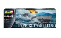 Model plastikowy German Submarine T.IX C/40 1/144 Model plastikowy German Submarine T.IX C/40 1/144
