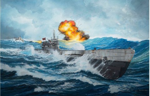 Model plastikowy German Submarine T.IX C/40 1/144 Model plastikowy German Submarine T.IX C/40 1/144