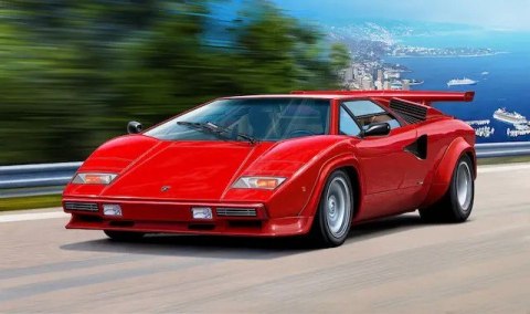 Model plastikowy Lamborghini Countach LP500 1/24 Model plastikowy Lamborghini Countach LP500 1/24