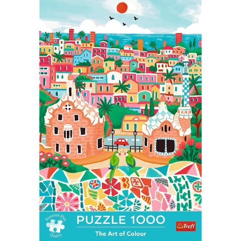 Puzzle 1000 elementów Premium Plus Barelona Hiszpania Puzzle 1000 elementów Premium Plus Barelona Hiszpania