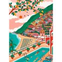 Puzzle 1000 elementów Premium Plus Positano Włochy Puzzle 1000 elementów Premium Plus Positano Włochy