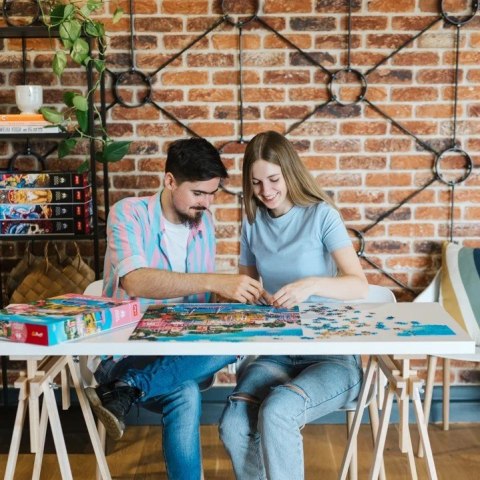 Puzzle 1000 elementów Premium Plus Positano Włochy Puzzle 1000 elementów Premium Plus Positano Włochy