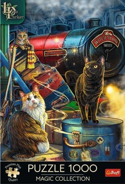 Puzzle 1000 elementów Premium Plus Quality Magic Collection: Ekspres czarownic Puzzle 1000 elementów Premium Plus Quality Magic Collection: Ekspres czarownic