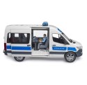 Zestaw Mercedes-Benz Sprinter policyjny z figurką i modułem światło/dźwięk Zestaw Mercedes-Benz Sprinter policyjny z figurką i modułem światło/dźwięk