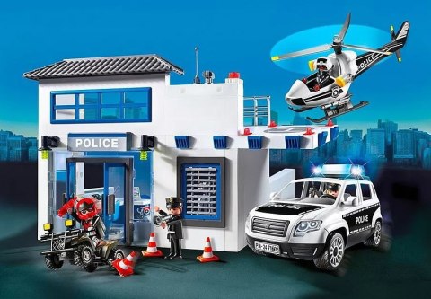 Zestaw z figurkami Action Heroes 71602 Posterunek policji Zestaw z figurkami Action Heroes 71602 Posterunek policji