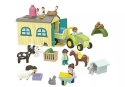Zestaw z figurkami Junior 71656 Przygoda na gospodarstwie z traktorem, przyczepą i zwierzętami Zestaw z figurkami Junior 71656 Przygoda na gospodarstwie z traktorem, przyczepą i zwierzętami