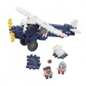 Klocki Mini Waffle Wedel - Samolot RWD-13 120 elementów Klocki Mini Waffle Wedel - Samolot RWD-13 120 elementów