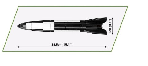 Klocki Rakieta V2 560 elementów Klocki Rakieta V2 560 elementów