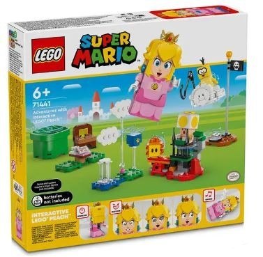 Klocki Super Mario 71441 Przygody z interaktywną figurką LEGO Peach Klocki Super Mario 71441 Przygody z interaktywną figurką LEGO Peach