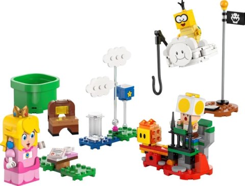 Klocki Super Mario 71441 Przygody z interaktywną figurką LEGO Peach Klocki Super Mario 71441 Przygody z interaktywną figurką LEGO Peach
