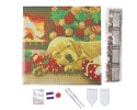 Obraz Crystal Art Pies Śpiący Labrador Obraz Crystal Art Pies Śpiący Labrador