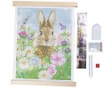 Plakat Crystal Art Zając i Wiosna Plakat Crystal Art Zając i Wiosna