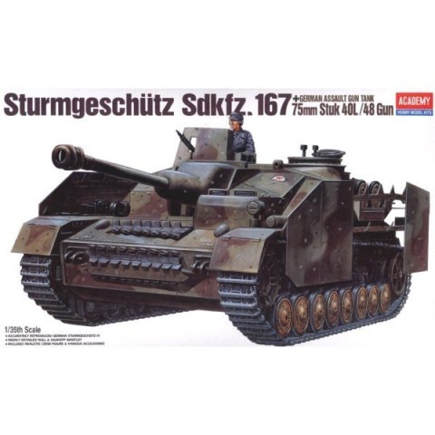 ACADEMY Sturmgeschutz Sd .Kfz.167 + 75mm ACADEMY Sturmgeschutz Sd .Kfz.167 + 75mm