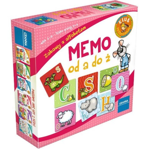 GRANNA Gra Memo A-Ż GRANNA Gra Memo A-Ż