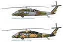 Model plastikowy UH-60/MH60 Black Hawk Night Raid Model plastikowy UH-60/MH60 Black Hawk Night Raid