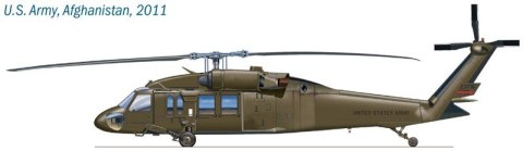 Model plastikowy UH-60/MH60 Black Hawk Night Raid Model plastikowy UH-60/MH60 Black Hawk Night Raid