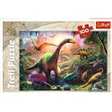 Puzzle 100 elementów, Świat dinozaurów Puzzle 100 elementów, Świat dinozaurów
