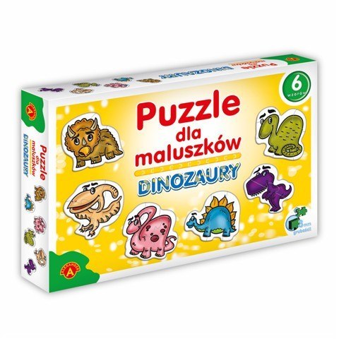 Puzzle dla Maluszków - Dinozaury 27 elementów Puzzle dla Maluszków - Dinozaury 27 elementów