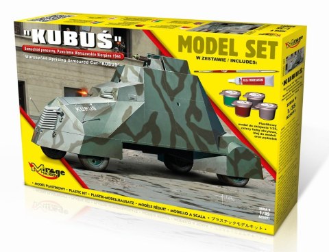 Samochód pancerny 'Kubuś' set Samochód pancerny 'Kubuś' set