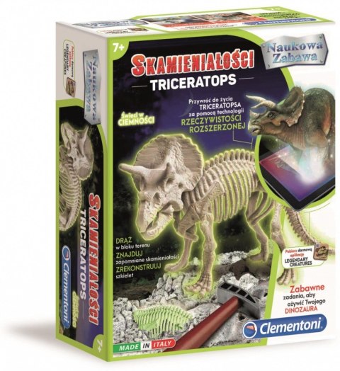 Zestaw Skamieniałości Triceratops Zestaw Skamieniałości Triceratops