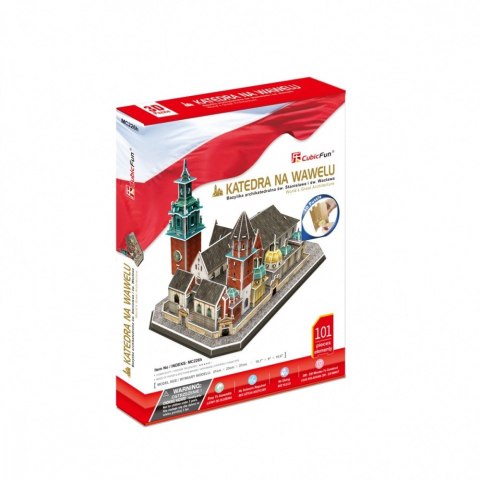 Puzzle 3D Katedra na Wawelu 101 elementów Puzzle 3D Katedra na Wawelu 101 elementów