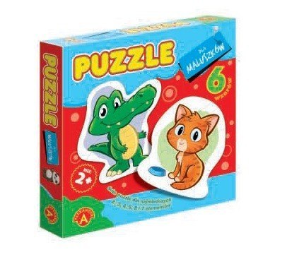 Puzzle dla maluszków Krokodyl Puzzle dla maluszków Krokodyl