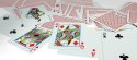 Karty Poker 100% Plastik PK2. Talia czerwona, index w 2 rogach Karty Poker 100% Plastik PK2. Talia czerwona, index w 2 rogach