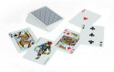 Karty Poker 100% Plastik PK2. Talia niebieska, index w 2 rogach Karty Poker 100% Plastik PK2. Talia niebieska, index w 2 rogach
